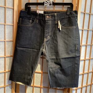Levi's 511 Skinny Shorts Vintage Denim Men's Size 33